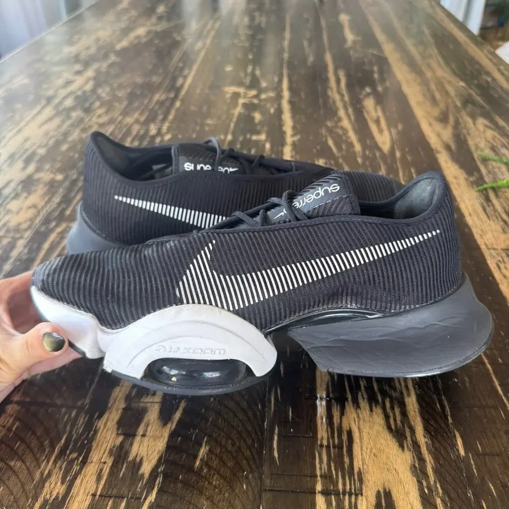 Nike Air - Zoom SuperRep 3 Black Trainers – Women’s 10.5 / Mens 9.5